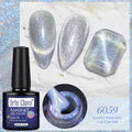 Arte Clavo Auroras Cat Eye Magnetic Gel Unicorn Shining Transparent Qme 6059
