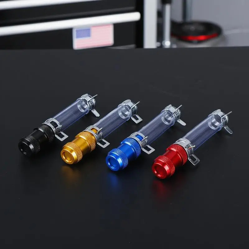 Universal Motorcycle Air Filter Drain Tube Head Use CNC Alloy Plug Qme