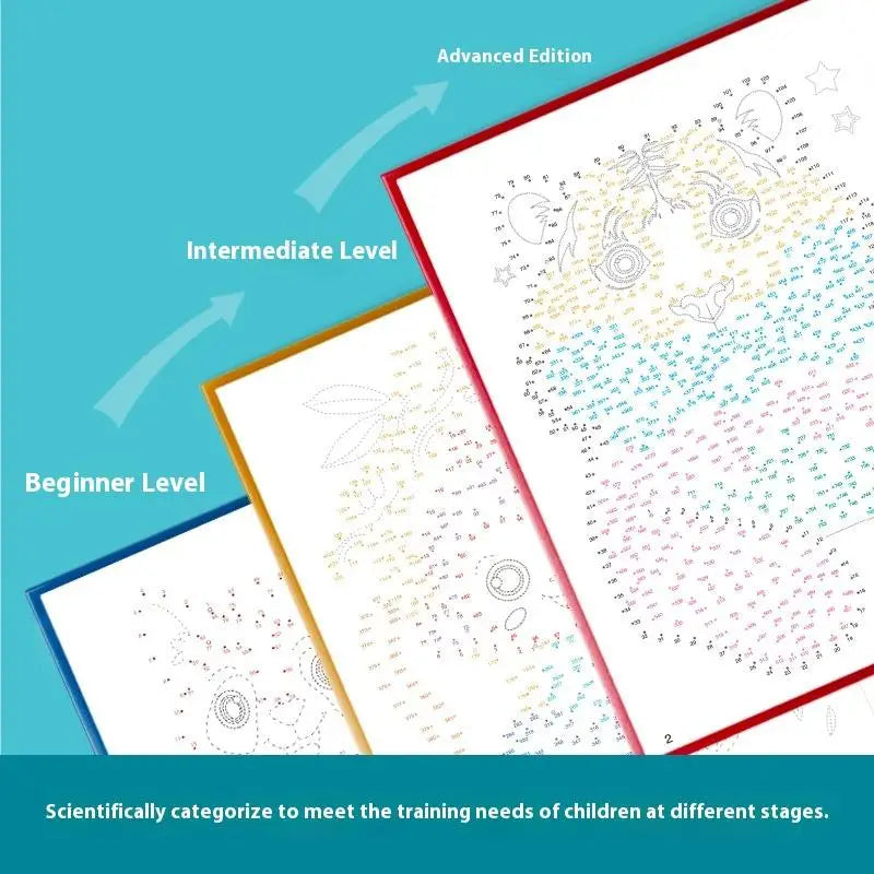 1 2 Focused Training Book Children's Digital Connectivity Coloring 44 Qme