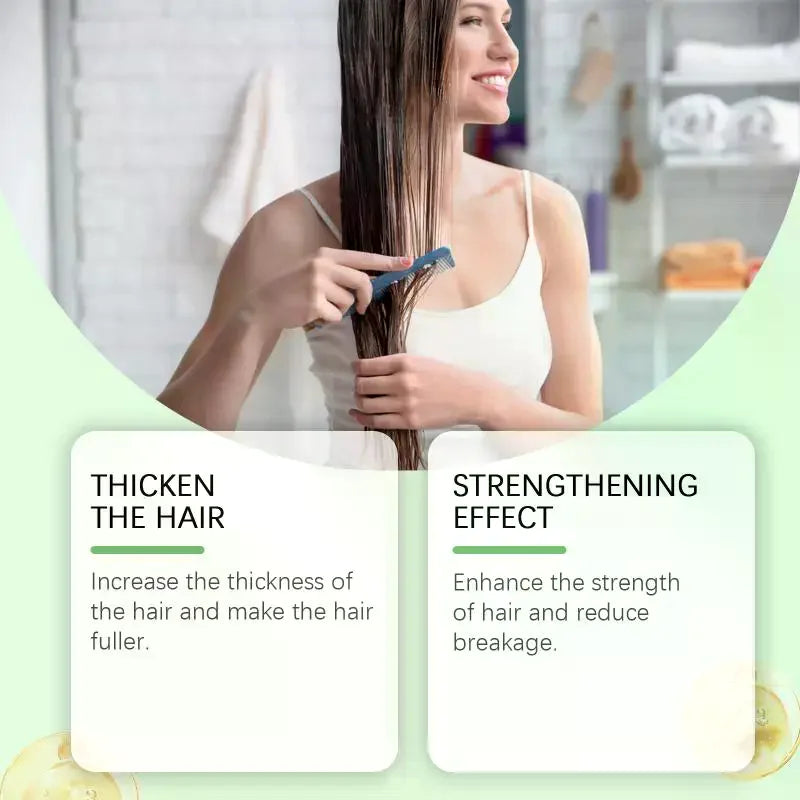Rosemary Nourishment Shampoo Plant Formula Fluffy Volumizing Anti Qme