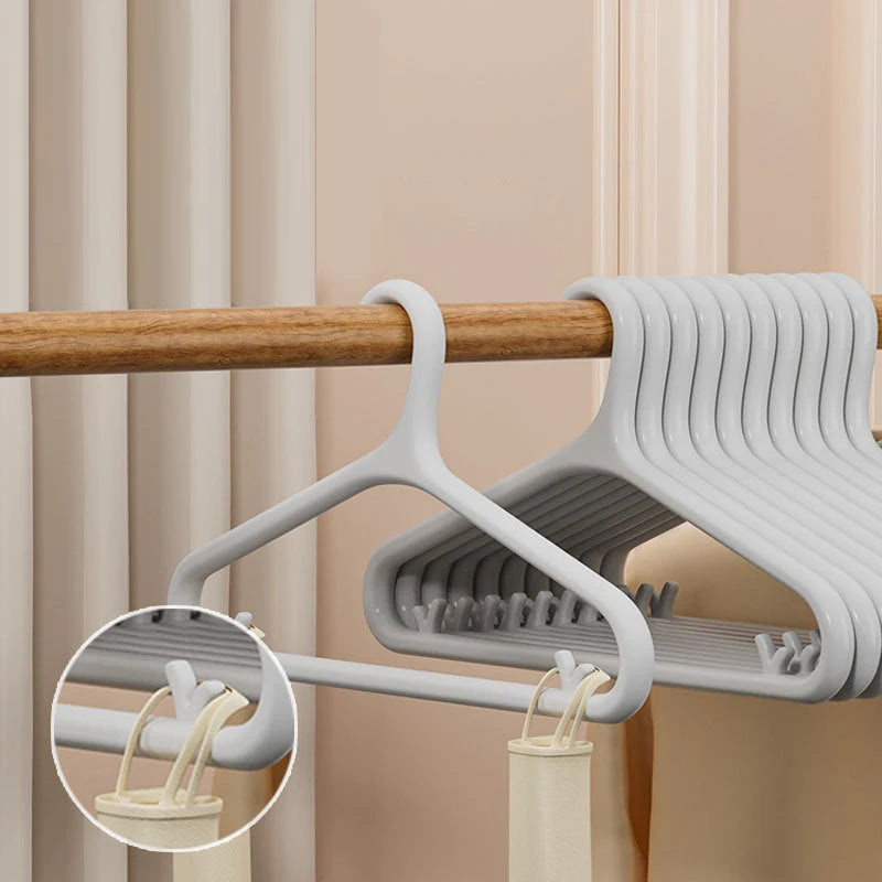 Drying Rack Clothes Hanger Thickened Hangers 5 Portable Household Qme