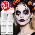 White Liquid Foundation Full Coverage Heavy Duty Creamy Formula Goth Qme 2pcs