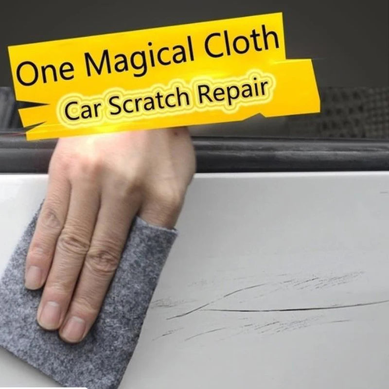 Magic Car Scratch Repair Cloth Nano Surface Scuffs Fix Remover Qme