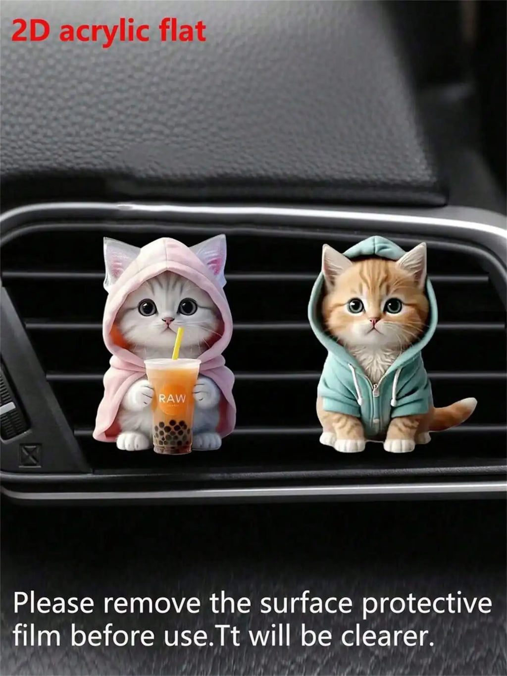 Car Fragrance Accessories Air Conditioner Decoration Outlet Cartoon Qme