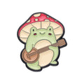Cartoon Cute Frog Mushroom Series Brooch Enamel Pin Animal Plant Metal Badge Backpack Lapel Fashion Jewelry Gift Friend Kid Qme style 1