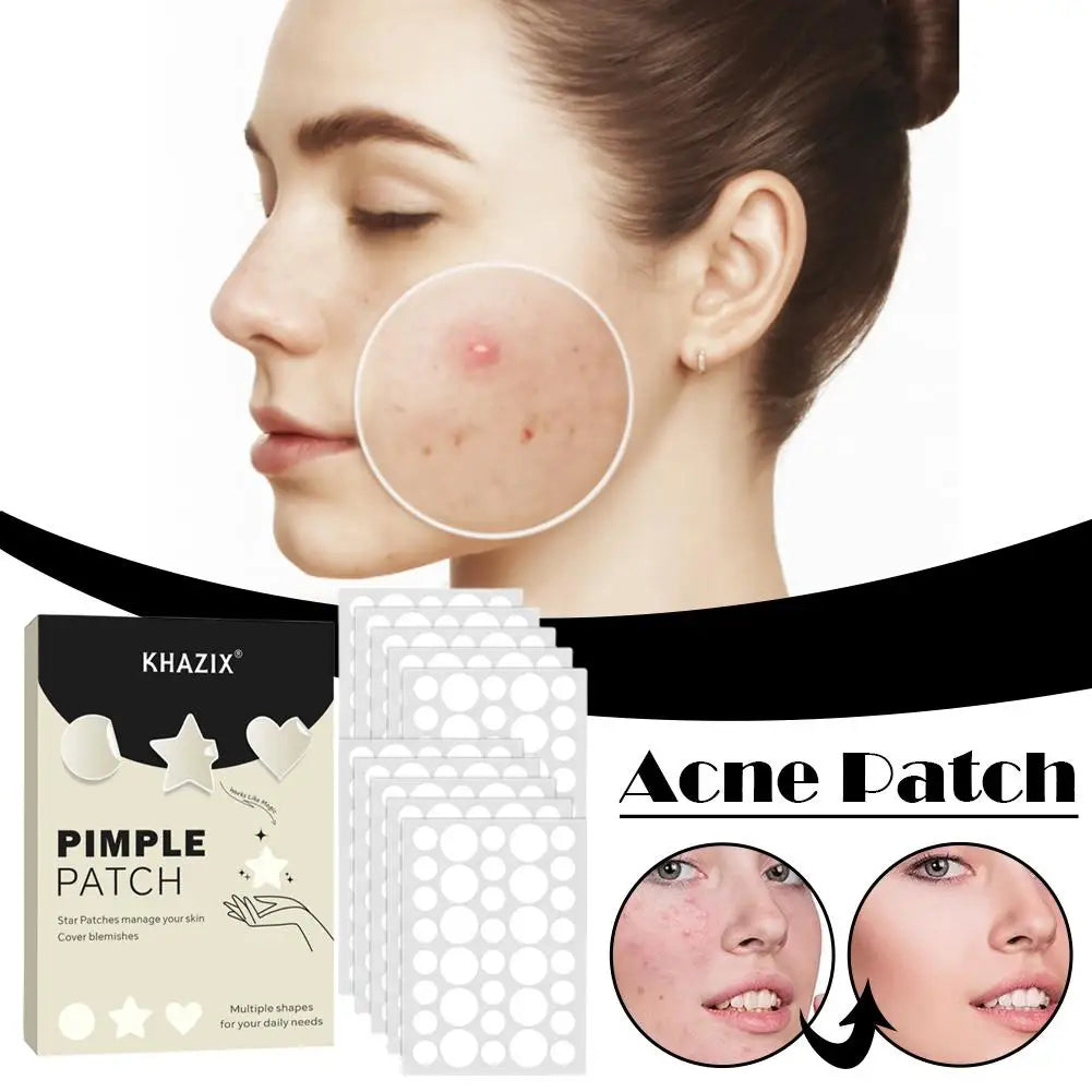 360PCS Circular Transparent And Skin Tone Acne Patches Skincare Stickers Facial Spot Covering Makeup Tools Qme