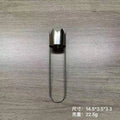 1pc Stainless Steel Fruit Vegetable Corer Pepper Seed Remover Kitchen Gadget For Apple Pear Tomato Pepper Qme Silver