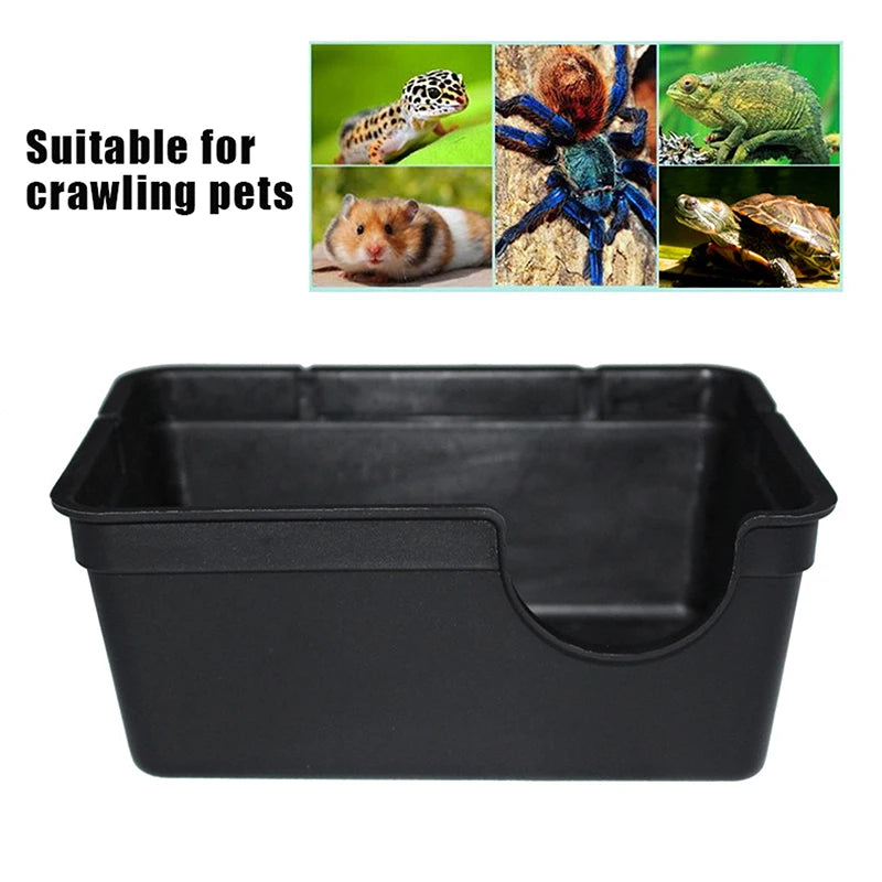 Hiding Cave Turtle Lizard Snake Hide Rest Reptiles Toys Basking Qme