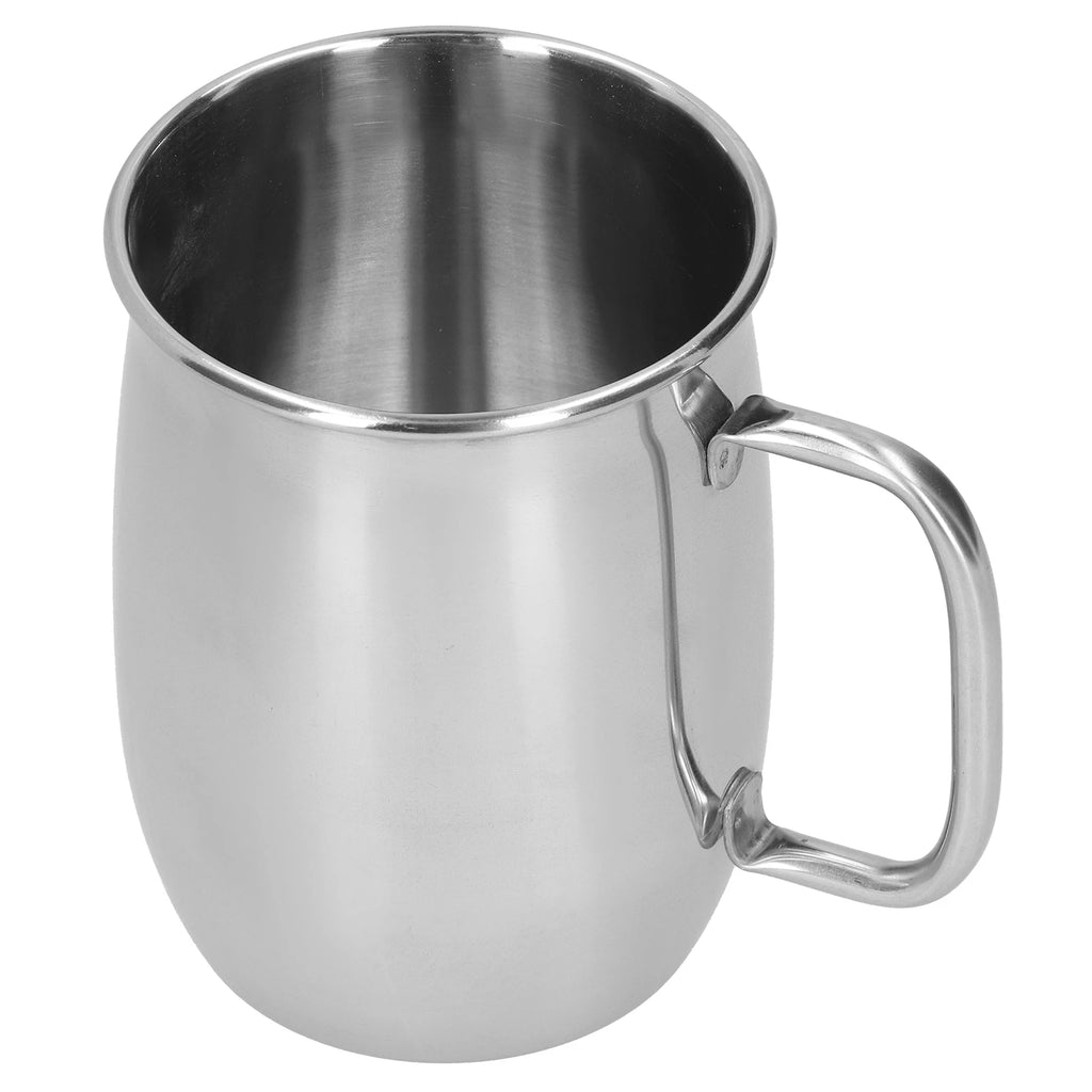 1000ml Beer Mug Large Capacity 304 Stainless Steel Big Mug Beer Cup Rustproof Durable Drinkware for Bar Pub Home Party Kitchen Qme