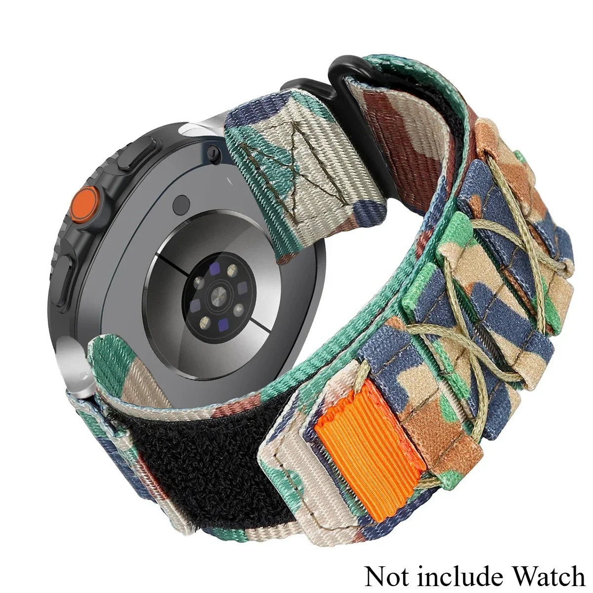 Nylon Strap for Samsung Galaxy Watch Ultra 2 No Gaps Quick Fit Band Sports Bracelet for Galaxy Watch 8 40 44/8classic Wristband Qme