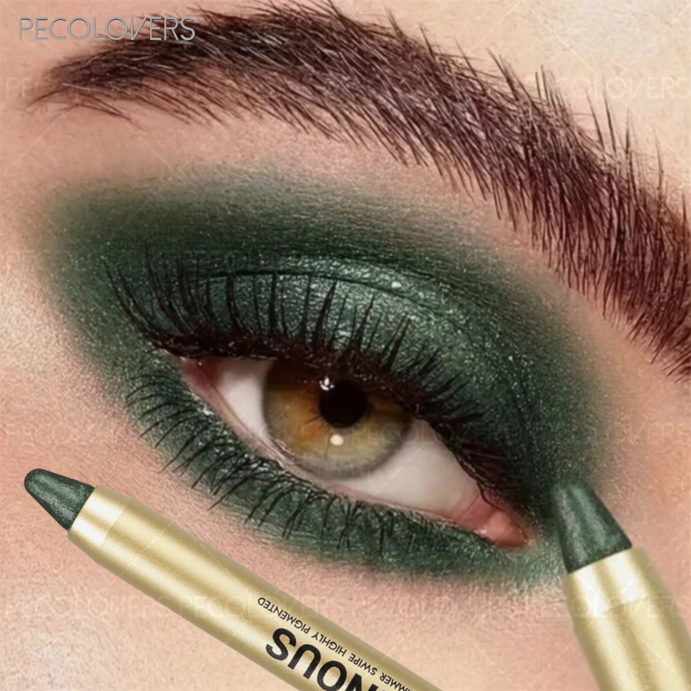 Shimmer Duoble-headed Eyeshadow Pencil Gradient Long-lasting Qme