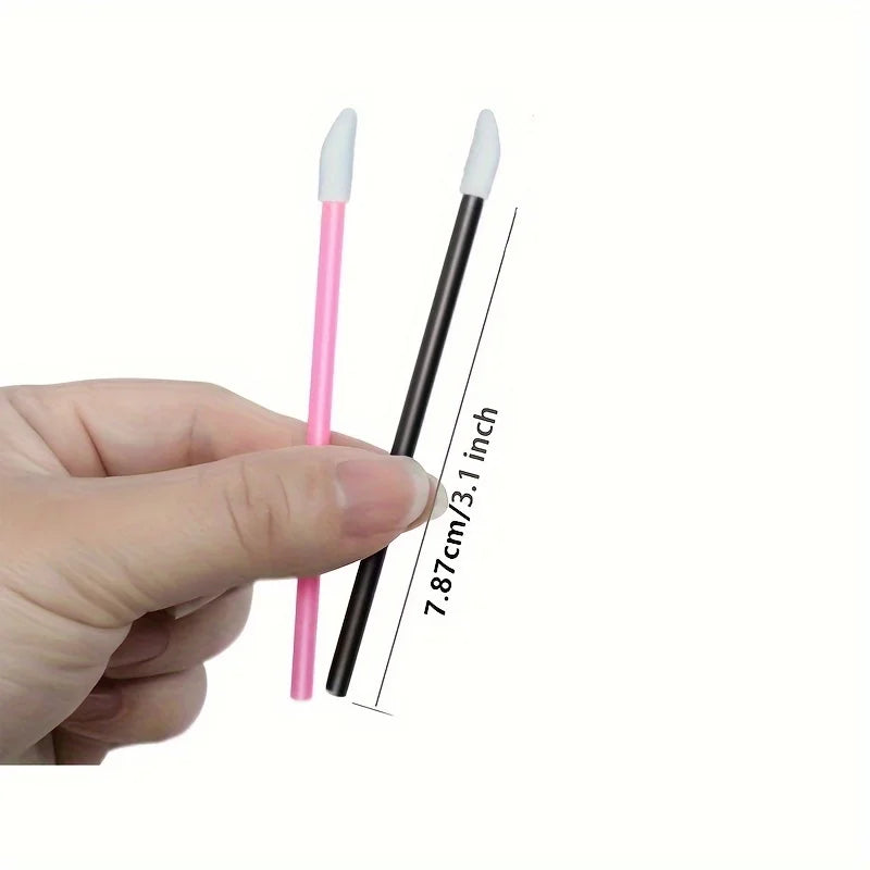 Lip brush stick / eyelash brush, eyebrow comb, lipstick applicator and facial mask applicator, odorless, Qme