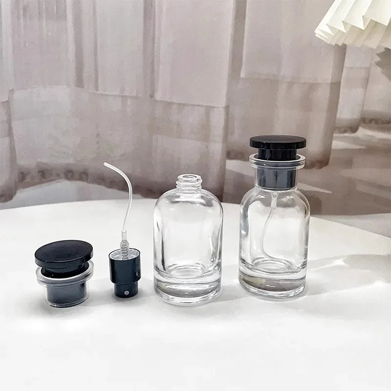 Perfume Bottle Spray High-end Glass Portable Travel Empty Containers Qme