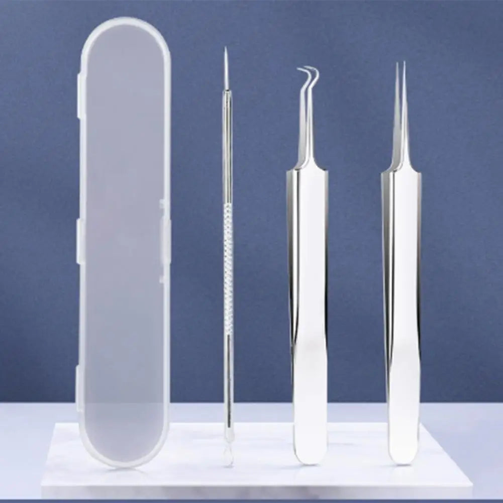 Acne Needle Blackhead Clip Remover Extraction Pore Black Head Clean Qme