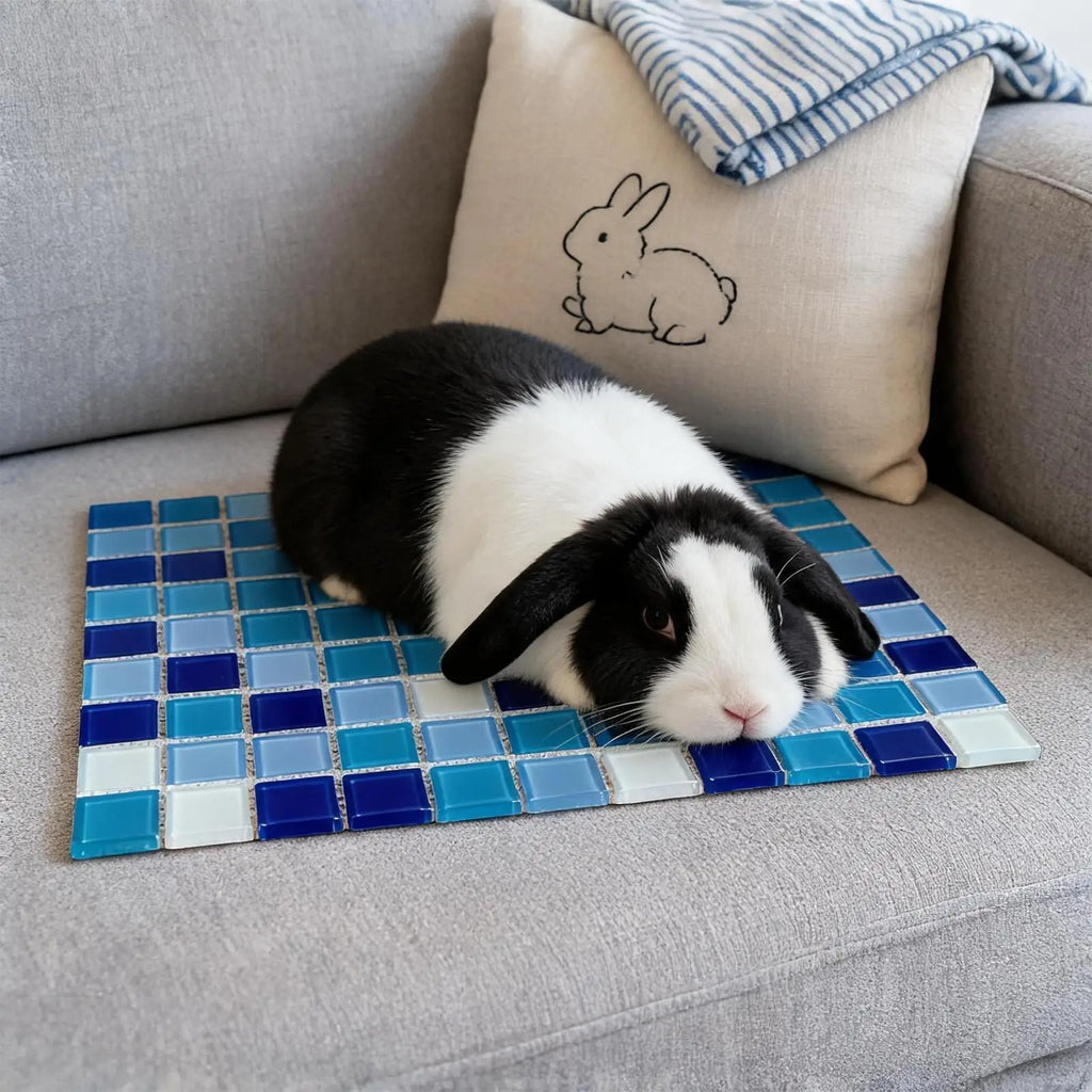 new Bunny Cooling Mat Comfortable Cold Pet Sleeping Cushion Cooling Hamster Bed Pad For Dwarf Bunny Ferrets Squirrel Hedgehog Qme