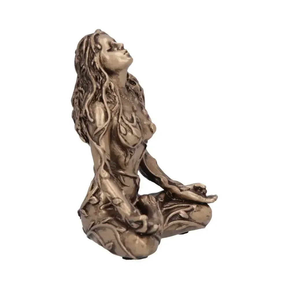 Mother Earth Statue Mini Gaia Fairy Decorative Buddha Statue Decorative Figurines Goddess Healing Chakra Meditation Home Decor Qme