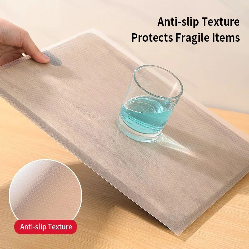 Washable Oil-Proof Non-Slip And Moisture-Proof Drawer Mats Non-Stick And Suitable For Cabinets Drawers And Shoe Cabinets. Qme