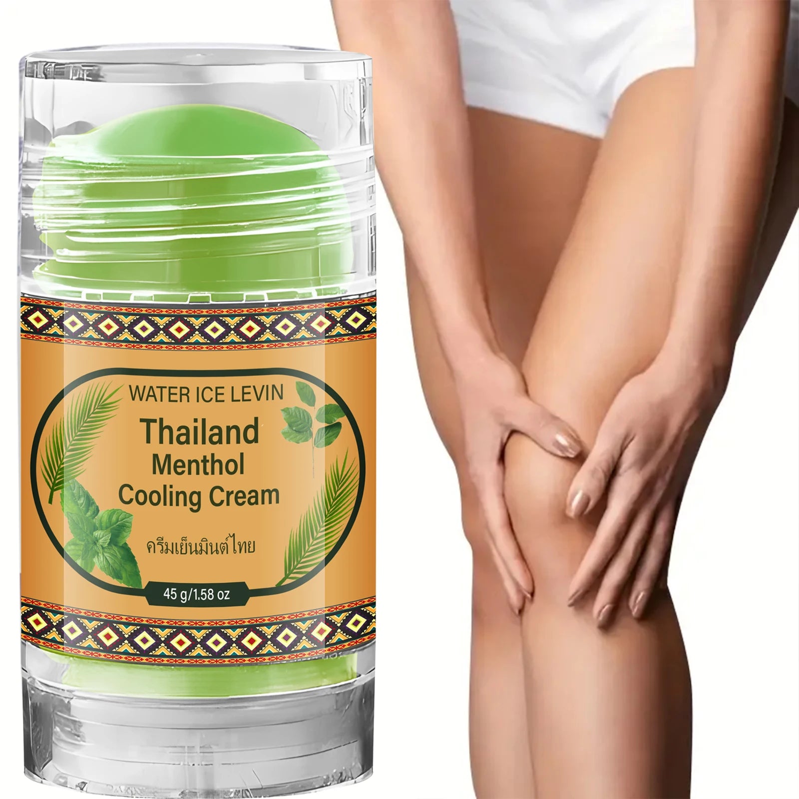 Menthol Cooling Body Lotion, Thailand Refreshing Moisturizing Skin Care Qme