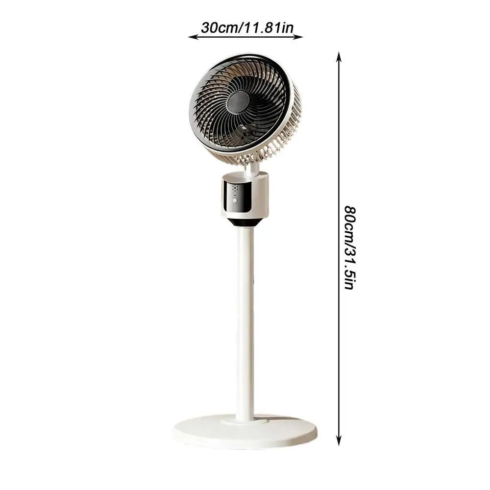 Fan For Bedroom Quiet 3-Speed USB Powered Large Room Standing Powerful Fan For Bedroom Study Office College Dorm Apartment Qme White China Mainland