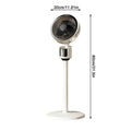 Fan For Bedroom Quiet 3-Speed USB Powered Large Room Standing Powerful Fan For Bedroom Study Office College Dorm Apartment Qme White China Mainland