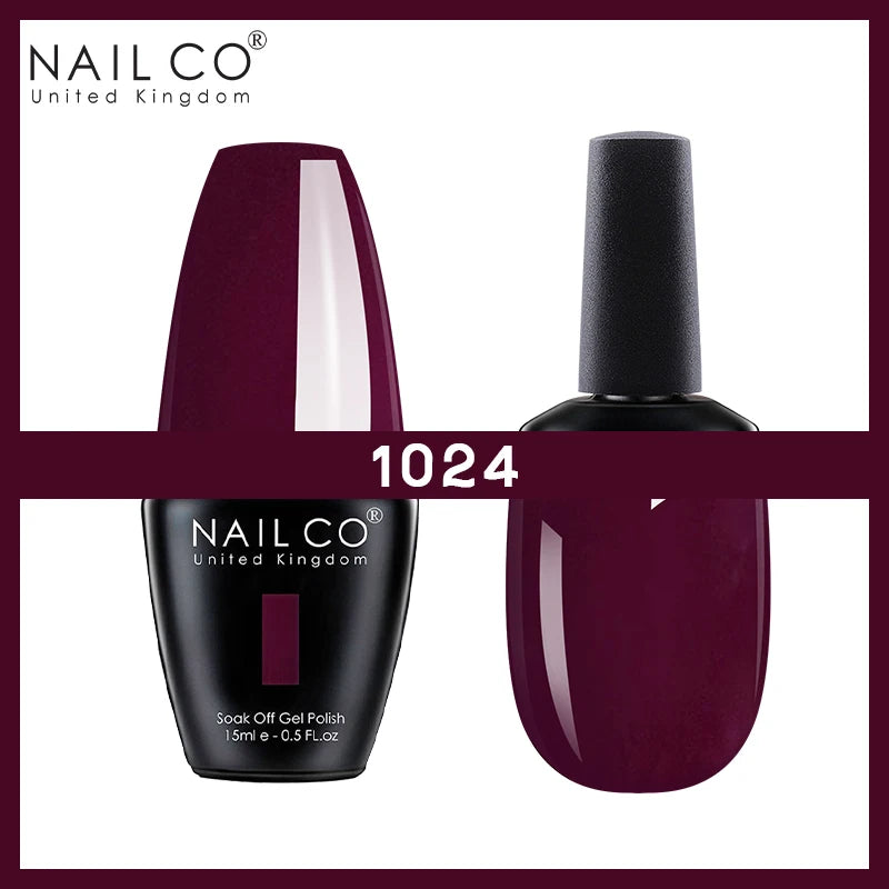 NAILCO Nude Nails Gel Nail Polish UV LED Semi-permant Varnish Hybrid