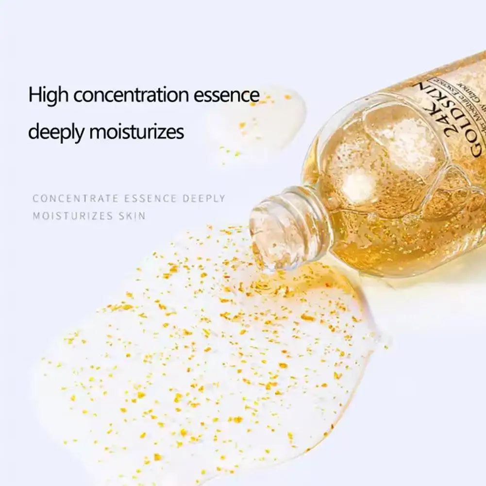 24K Gold Facial Mask Anti-aging Face Moisturizes Skin Helps Reduces Qme