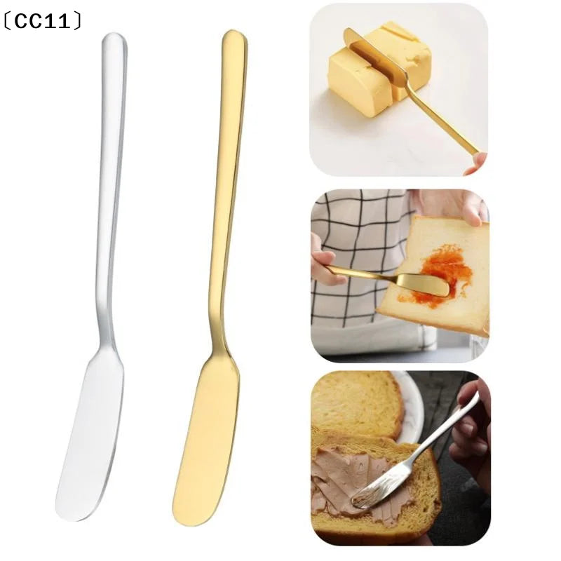 CC111 Stainless Steel Butter Knife Breakfast Sandwich Spreader Cheese Qme