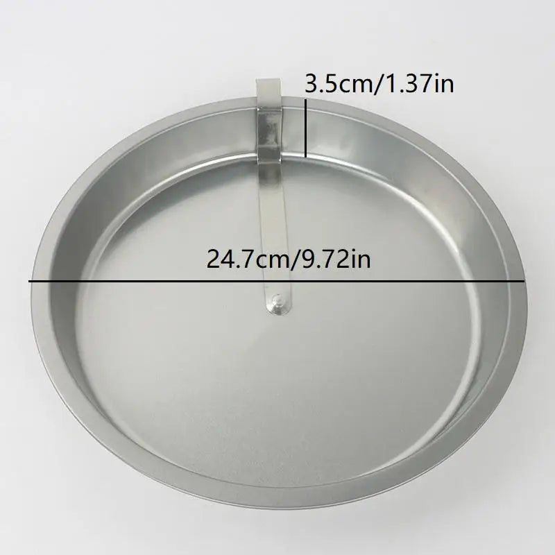 Stainless Steel Food Grade Round Cake Tray Baking Tool Mold Kitchen Qme