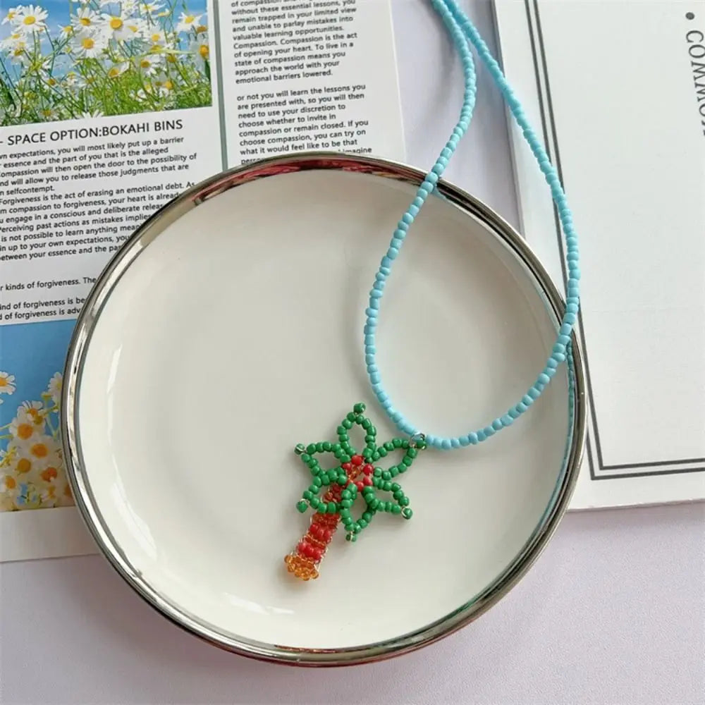 Trendy Shell Conch Necklace Boho Sea Beach Starfish Pendant Pearl Qme