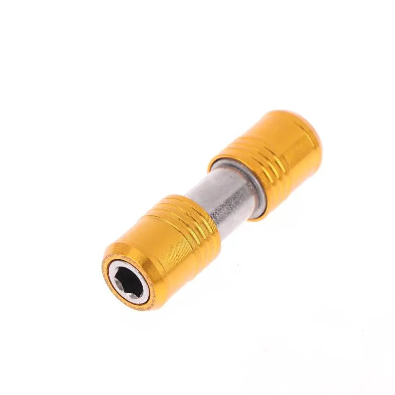 Portable Double Head Screwdriver Bit Holder 1 4 Hex Quick Release Qme 1pc