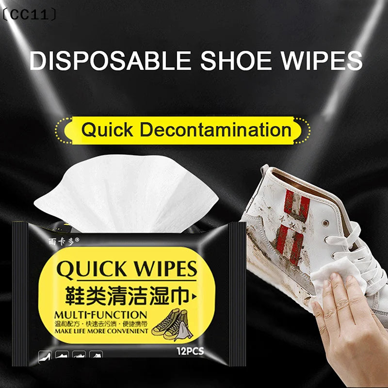 Disposable Shoe Wipes Cleaning Tools Care Shoes Useful Fast Scrubbing Qme