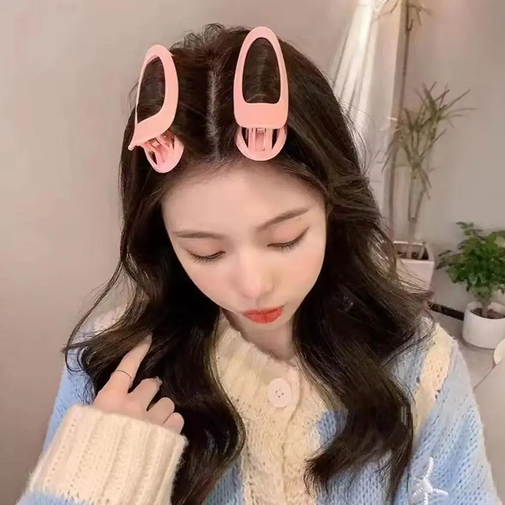 New Magic Hair Root Natural Fluffy Hair Clip No Heat Rollers Hair Styling Clip Bangs Hairpin Women Hair Curler Tools Qme