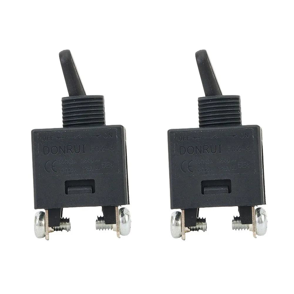 2Pcs Angle Grinder Switch AC 220-240V ForMakita 9523NB 651403-7 651433-8 9524NB 9527NB 9528NB Regulation Push Button Accs Qme