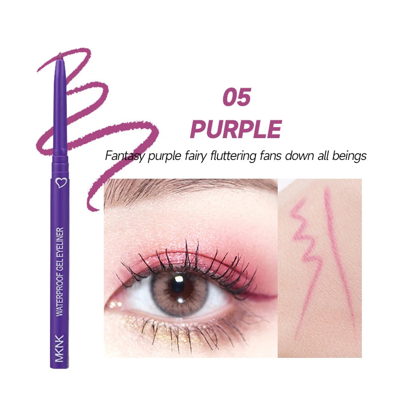 Waterproof Matte Eyeliner Pen Quick Dry Long-lasting Smooth Qme 05