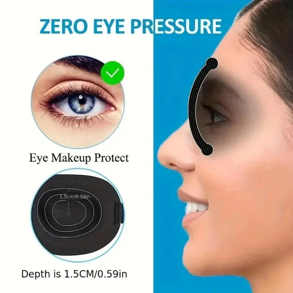 3D Eye Mask Contoured Cup Blindfold Night Sleep Face Masks Block Out Light Women Men Eyepatch Comfortable Soft Fit for Sleeping Qme