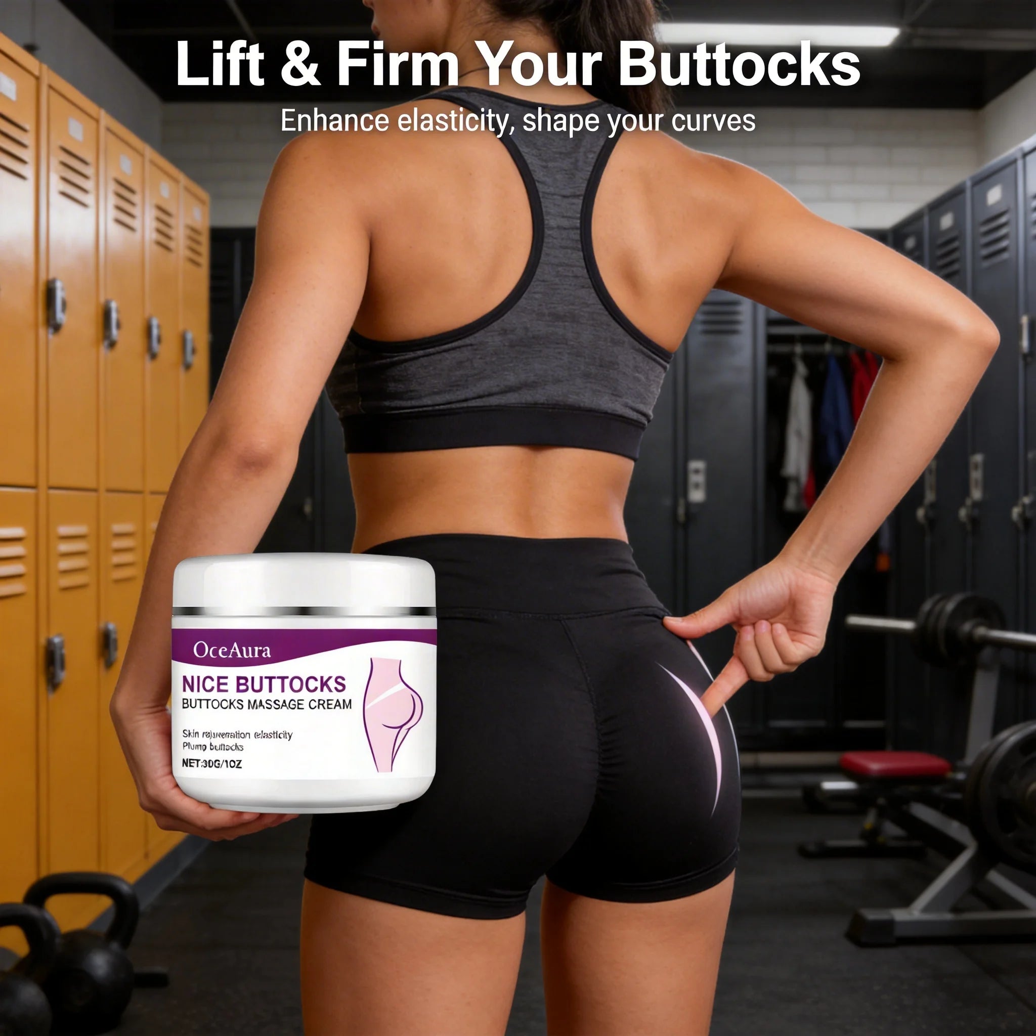 Buttock Cream Supplement Collagen Protein Enhance Hip Growth Big Ass Shaping Sexy Body Curve Butt Lift up Firming Essential Oil Qme