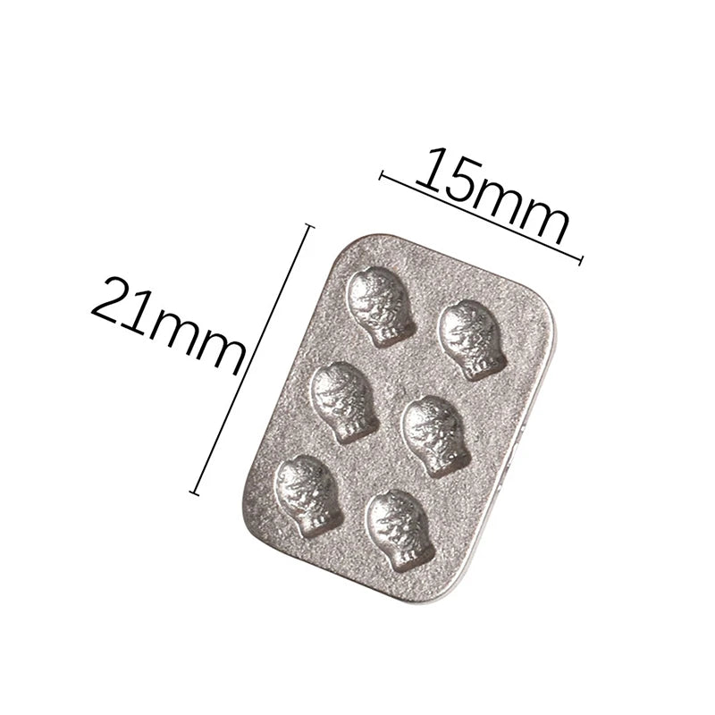 CC1110pcs Doll House Miniature Mini Cake Baking Mold Kitchen Scene Qme 10pcs