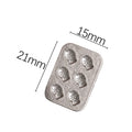 CC1110pcs Doll House Miniature Mini Cake Baking Mold Kitchen Scene Qme 10pcs