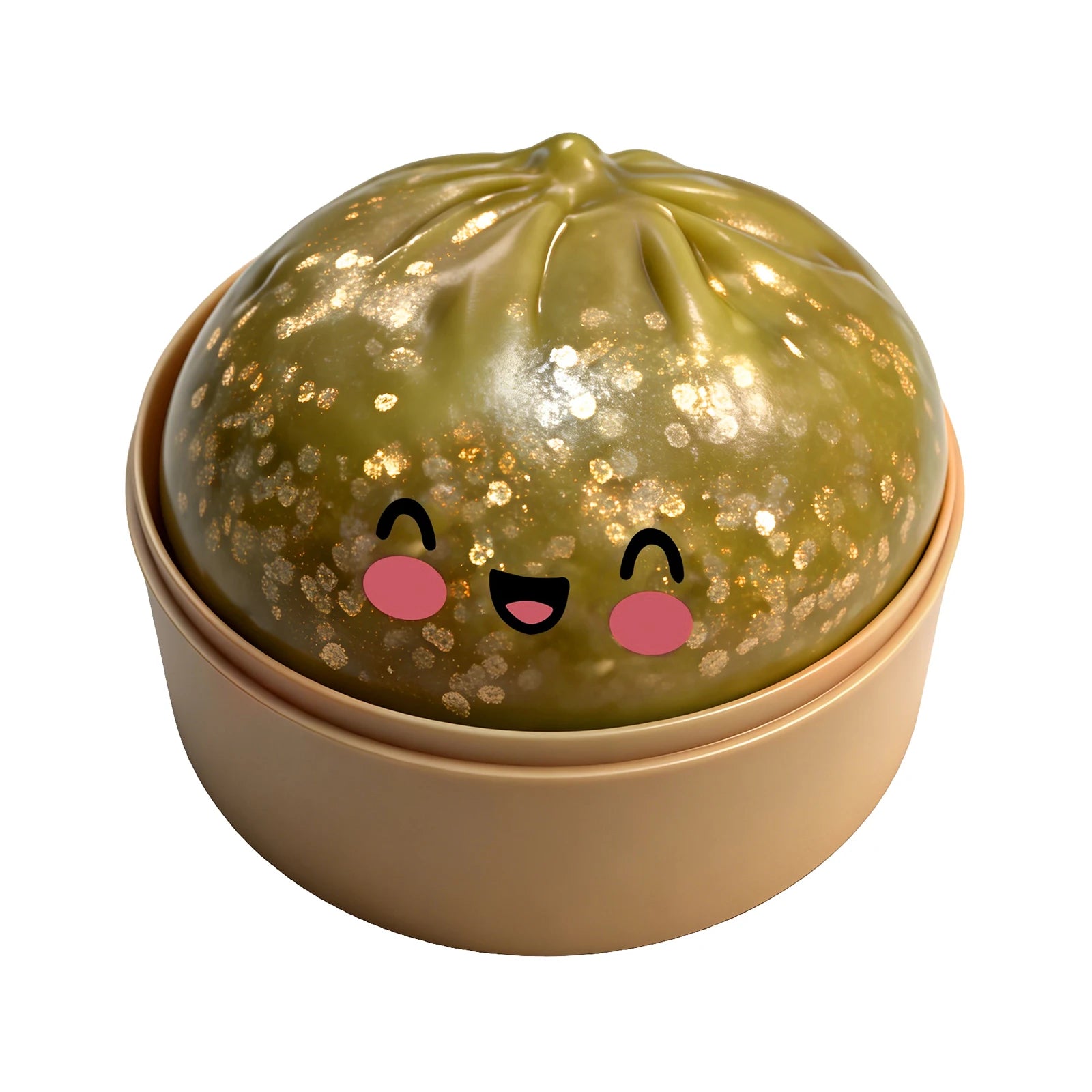New 43 Styles Glitter Dumpling Glitter Dumpling Squishy with Box Dumplings Sensory Squeeze Toy for Stress Relief Anti-Anxiety Qme Style 24