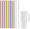 Reusable Straws Cleaning Brush Replacement Silicone Stanley Quencher Qme Default Title