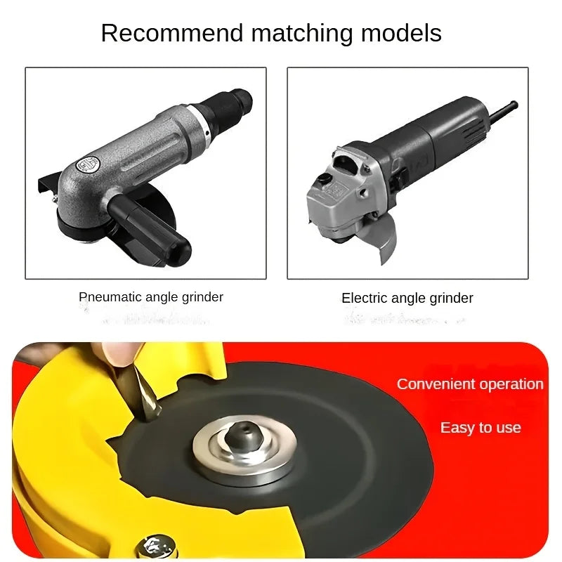 Multi-Purpose Drill Sharpener, Handheld Power Drill Sharpening Attachment, Precision Pilot Tool,for Sharpening 125 Mm Grinders Qme