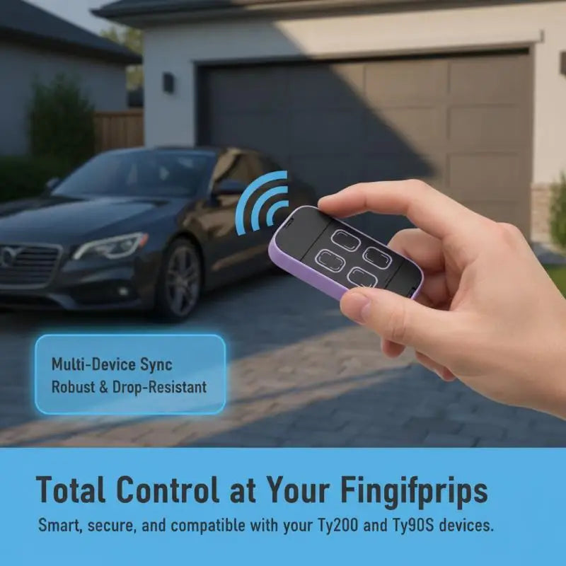 Universal Garage Door Opener Remote Multi-frequency 280-868MHz 433MHz Qme