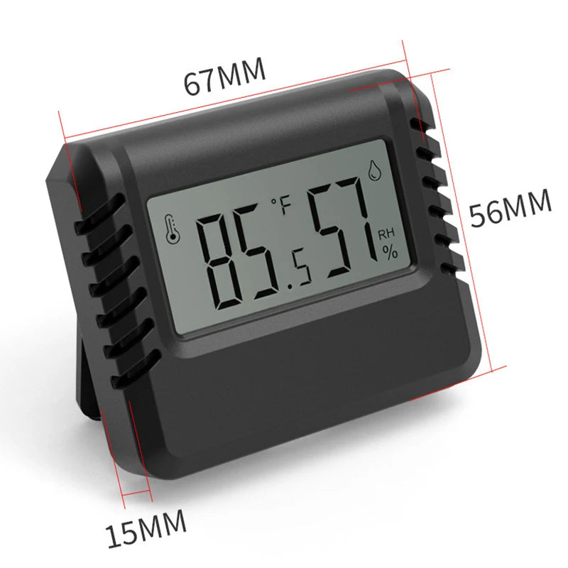 Mini LCD Digital Thermometer Hygrometer Indoor Room Temperature Qme