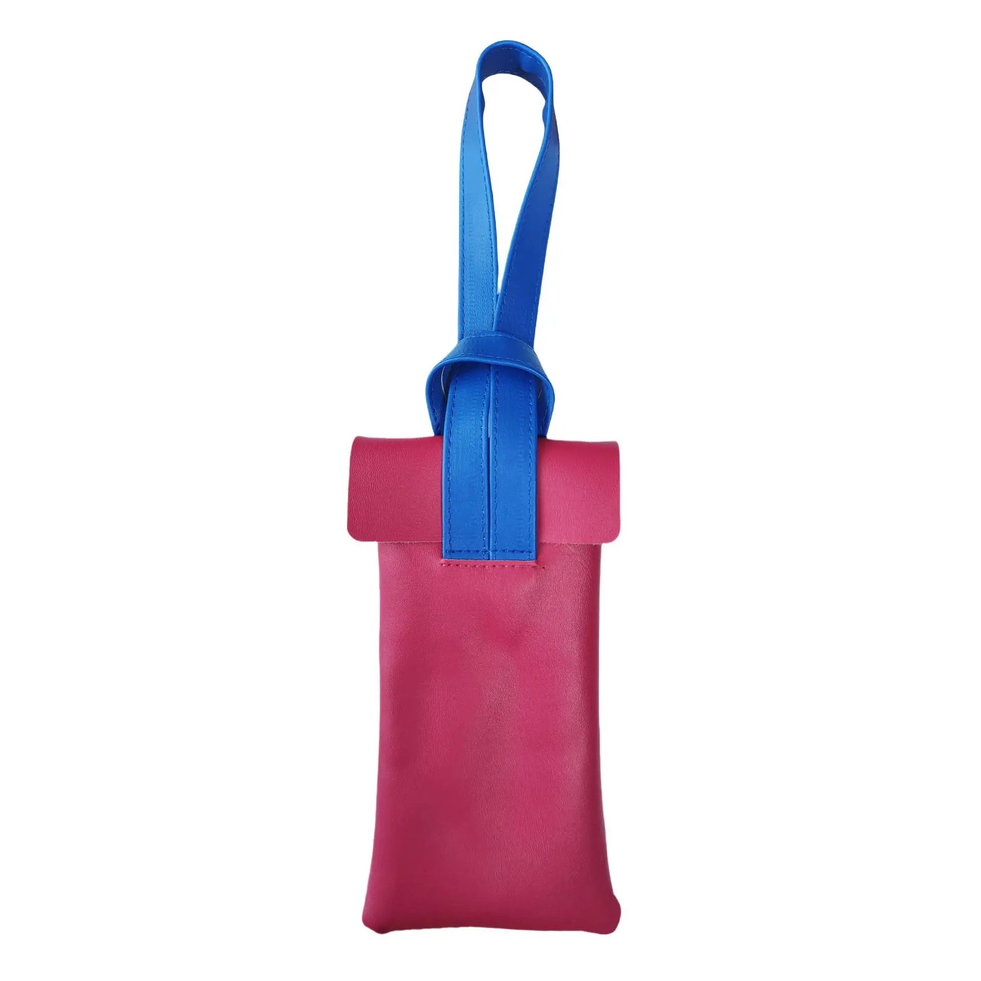 Contrast Portable Dustproof Eyewear Pouch Qme PURPLE