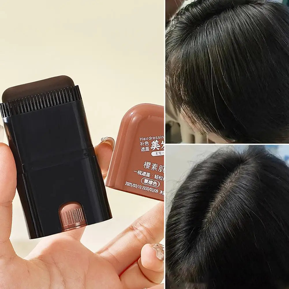 Safe And Convenient Comb Hair Dye, Waterproof And Sweat-Proof Hair Dye Comb, Quick Touch-Ups, 2 In 1 Instant Dye For Women & Men Qme