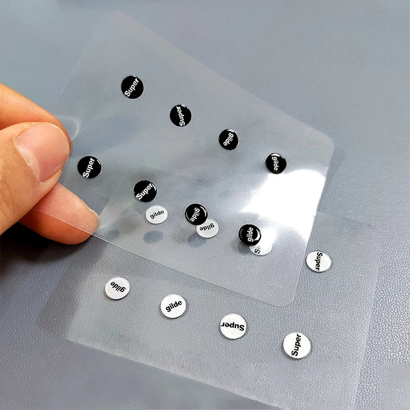 Glass Mouse Skates DIY Universal Dots Feet Pads Sticker Gaming Qme