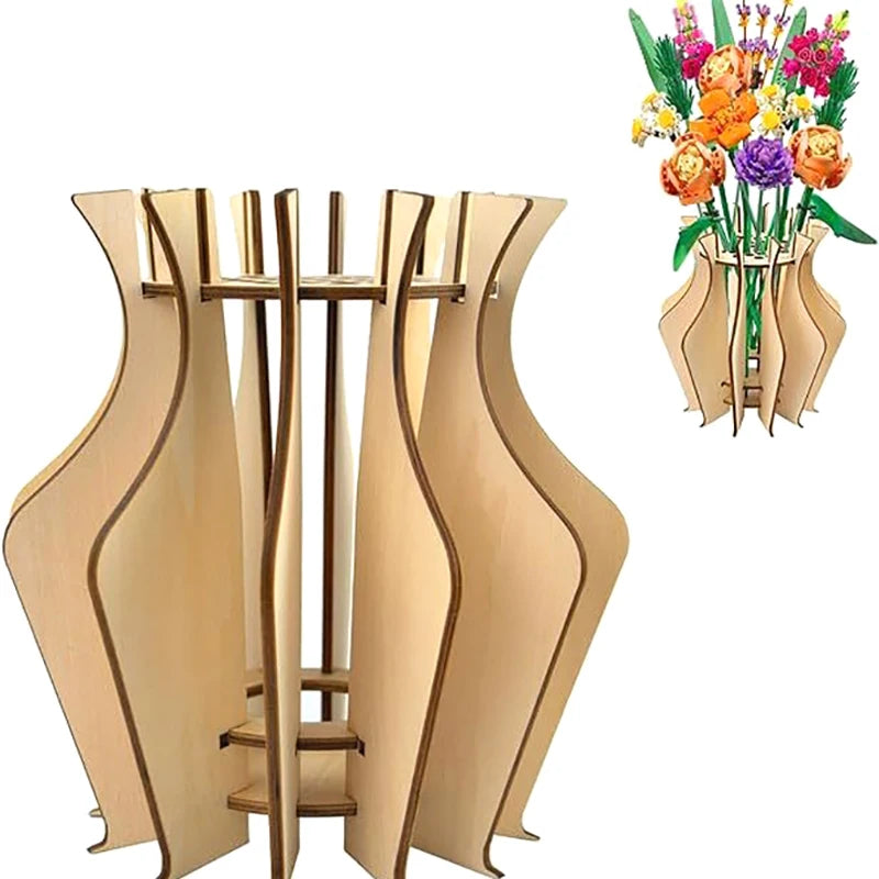 DIY Wood Craft Hobbies Coffee Shop Bedroom Decoration3D Wooden Puzzle Qme
