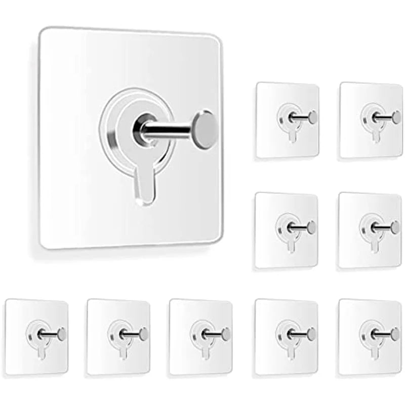 Self-adhesive wall hooks, allowing you to hang paintings decoration installation solution, for wall-mounted items Qme 10pcs