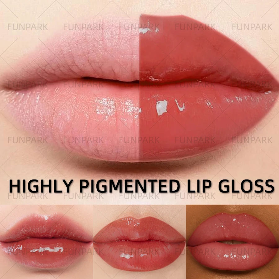Moisturizing Lip Gloss 15 Blam Oil Lips Long Lasting Liquid Pink Red Qme