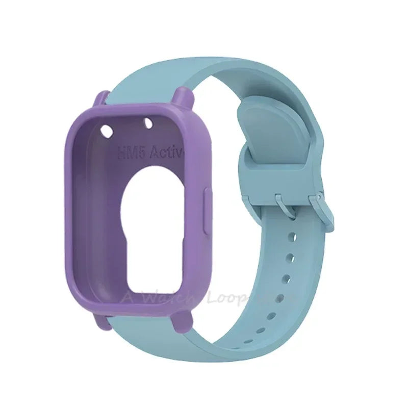 Silicone Case Strap Redmi Watch 5 Lite Active Repacement Bracelet